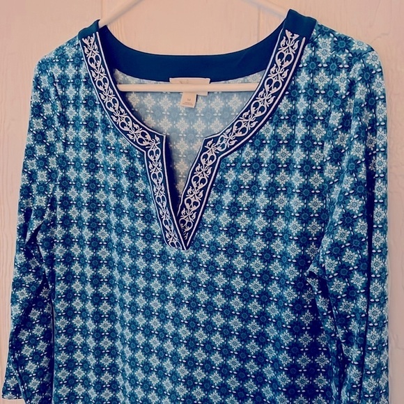 Magnolia Grace 3/4 sleeve shift dress size m - Picture 4 of 6